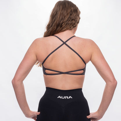 AYLA OPEN BACK SPORT BRA